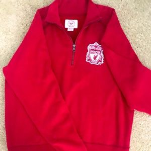 Liverpool 3/4 zip sweatshirt